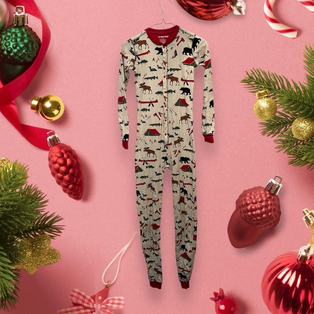 Little Blue House | Onesie Happy Camper PJs